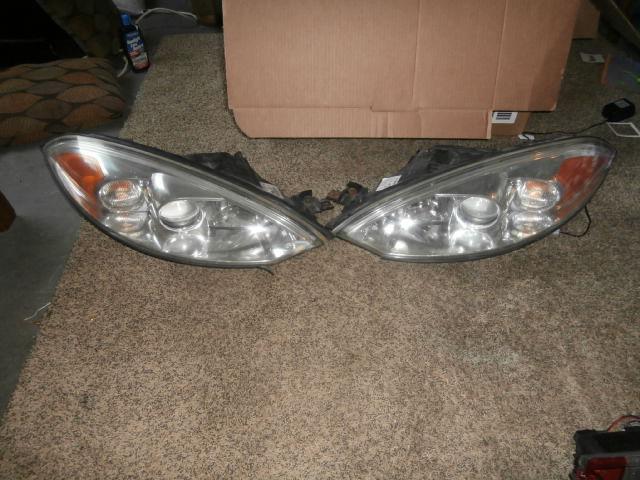 2001-02 mercury cougar headlights headlamps