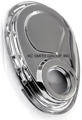 Chevy small block chrome timing chain cover