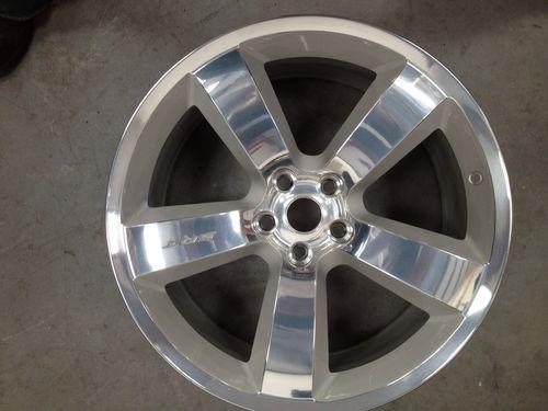 2006 07 08 09 10 oem dodge charger srt polished wheel rim 20" #2262