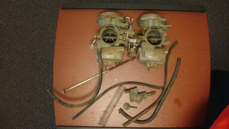 Vintage honda cb360 dual carburetor and parts various