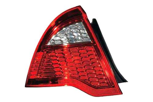 Replace fo2818147 - 10-12 ford fusion rear driver side tail light lens housing