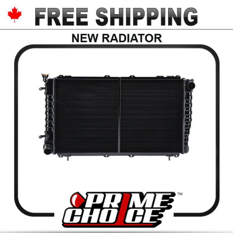 New direct fit complete aluminum radiator - 100% leak tested rad for 2.5l