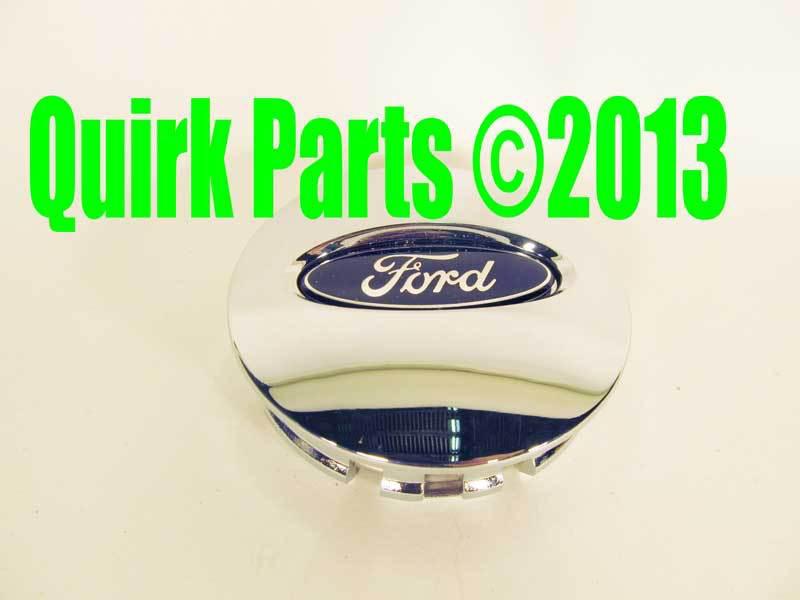 Ford focus fusion flex taurus edge chrome wheel center cap cover oem new genuine