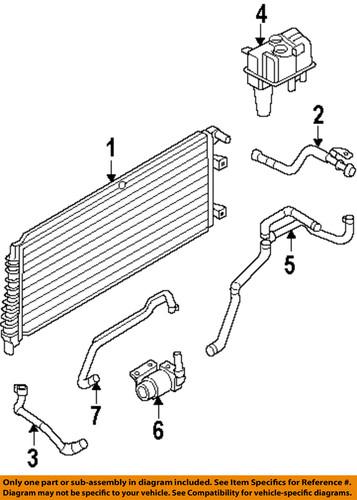 Ford oem 6m6z-8005-b radiator