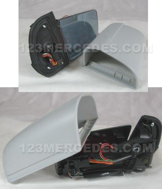 1995-1999 w140 mirror assembly rh passenger right side s420 s500 s600 s-class  
