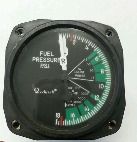 Beechcraft fuel pressure p.s.i.