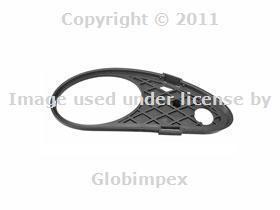 Mercedes w203 (01-05) bumper cover grille right front genuine new + warranty