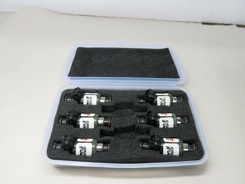 Dephi precision turbo 50lb injectors 6pc used v6 syclone syty gm 17113738