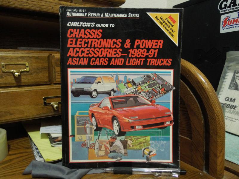 1989-91 chilton's chassis electronics & power accessories guid