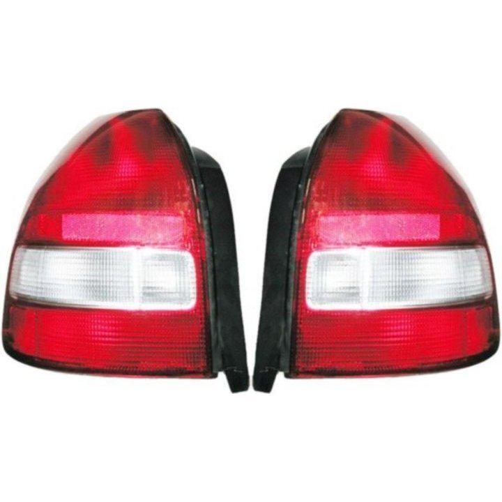 Tail light brake lamp lens/housng rear pair set driver passenger side left+right