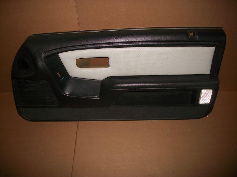 94 95 chrysler lebaron convertible rh passenger door panel black white original