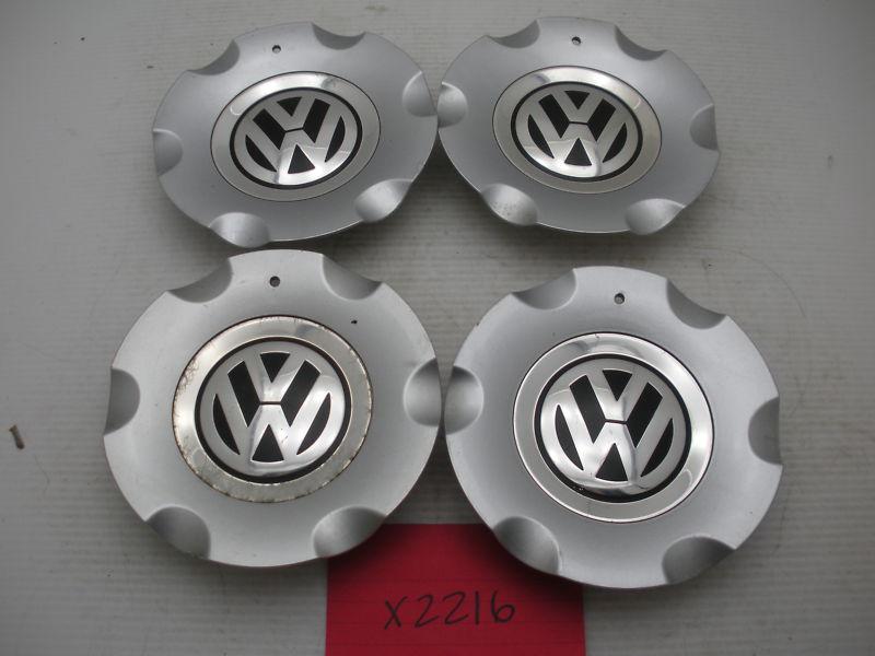 Set of 4 oem vw 1c0601149 model? center caps hubcaps