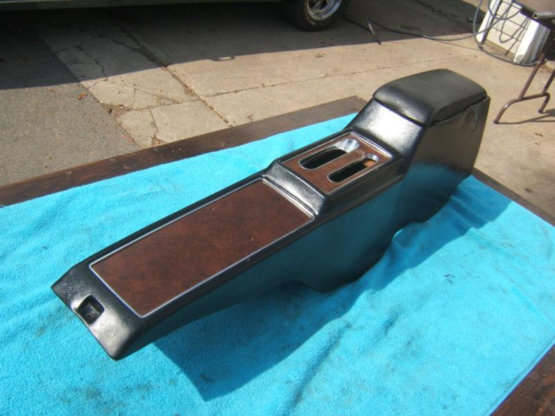 1968-72 pontiac gto lemans automatic center console black
