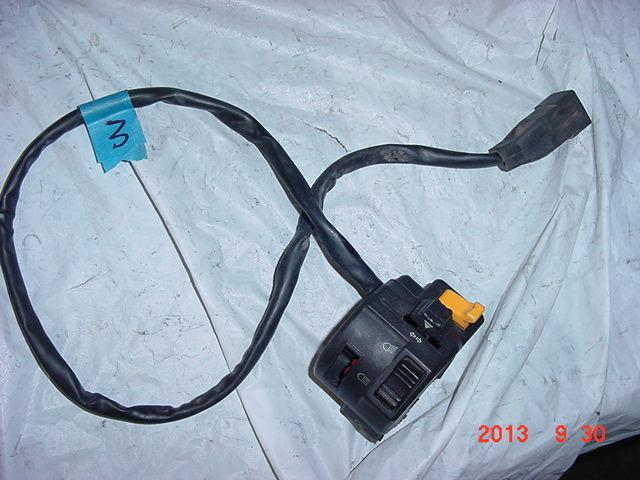 Buell left side switch cluster-w/rash, s1 early m2 s3 1996-1998   misc3