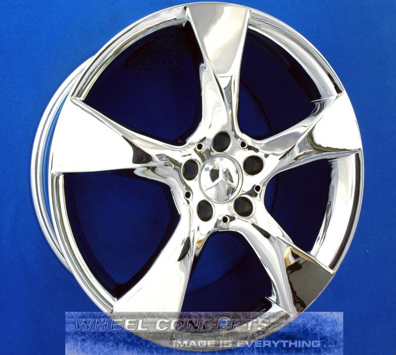 Mercedes cls550 19" chrome wheel exchange cls 550 rims