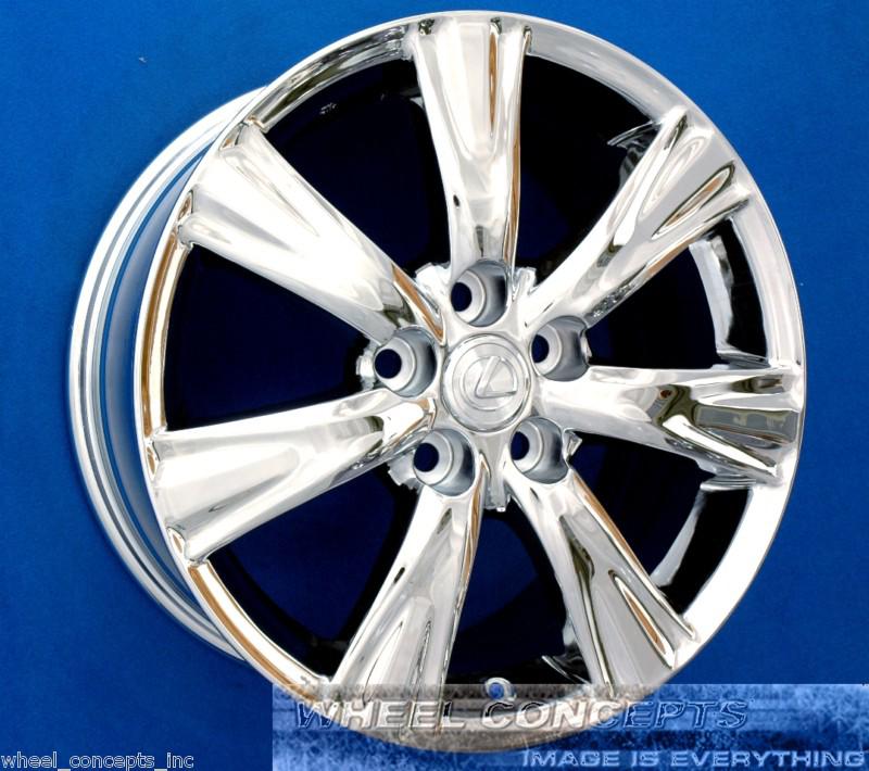 Lexus gs350 17 inch chrome wheel exchange gs 350 '08-09