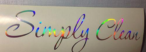 Simply clean illest canibeat fatlace stance sticker decal jdm rainbow chrome g