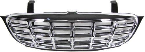 Grille assembly w/brackets&seal chevy venture 97-00 wo/emblem