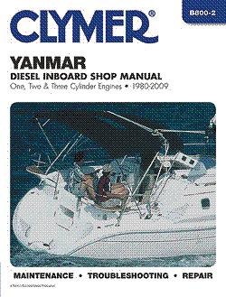Indmar diesel inboard shop manual one two three cylinder engines 1980-2009