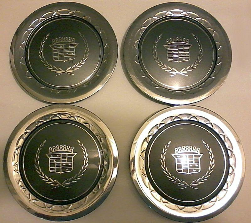 1993-94-95-96 cadillac brougham  chrome wheel center caps set of (4), #10172911