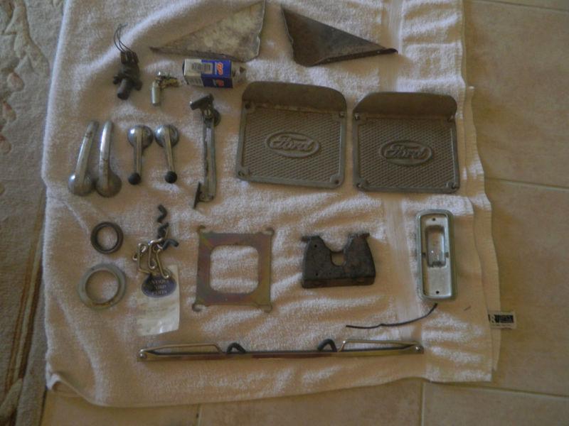 Assorted model a ford parts