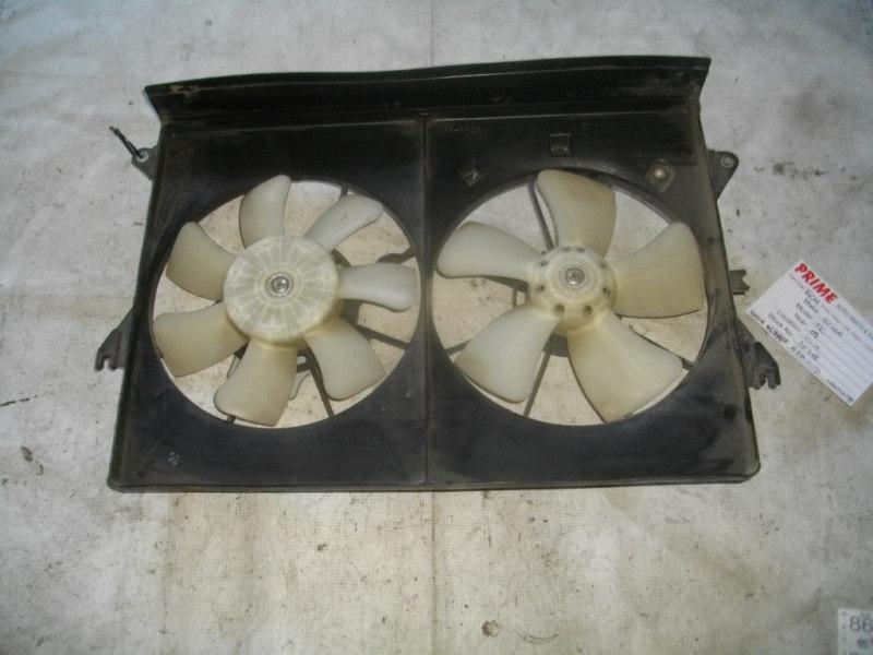 Oem 07 scion tc radiator ac coolin fans dual side-by-side fans