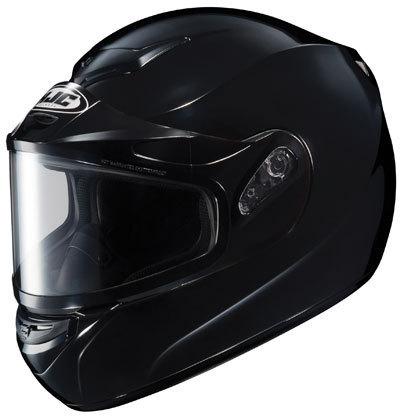 Hjc cs-r2 xl black dual lens snowmobile snow sled csr2 helmet extra-large xlg