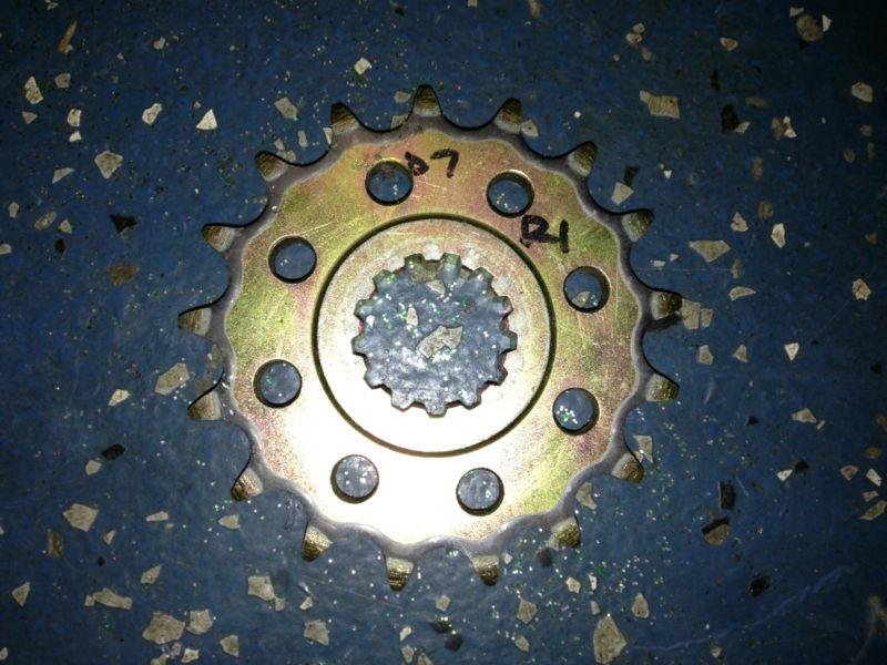 Yamaha yzfr1 front 17-tooth #520 sprocket 2007 2008 07 08 yzf-r1
