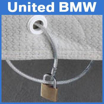 Genuine bmw cable lock for outdoor car cover