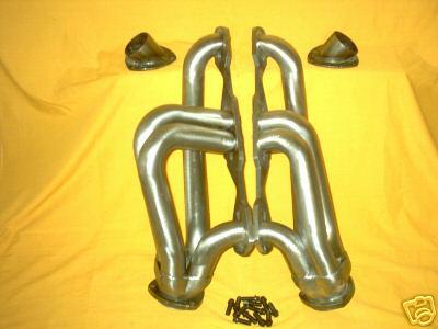 #5 s10 v8  chevy 1-3/4"383-350 -400 lg tube headers fits angle plugs race-stock
