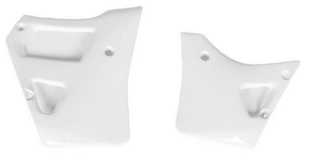 Ufo plastics radiator cover white for yamaha yz 125 250 89-92
