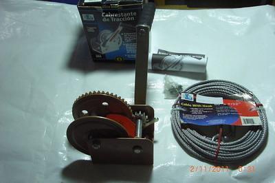 New dutton lainson pulling winch dl1100a w/50' cable