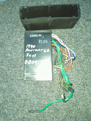 Mercury mariner 50 55 60 hp cdi pack switch box power pack outboard 19052a 5 