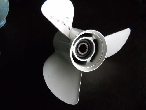 Yamaha aluminum 3-blade propeller  p/n 6e5-45958-00-00 (13x25-k)