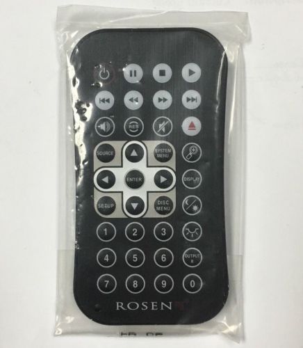 Oem rosen ac3567 (#9100828) wireless remote control  av7000/t8/t10/t12 dvd tv