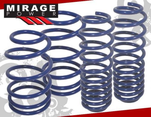 1990-1999 toyota celica suspension sport coil drop lowering springs set blue