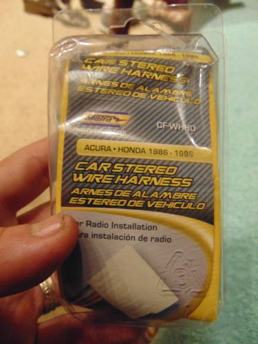 New metra cf-whhd multi-model acura / honda 1986 - 1998  car stereo wire harness