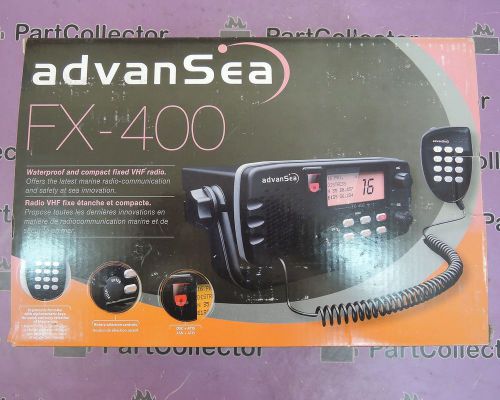 New advansea fx-400 fixed vhf radio 58594