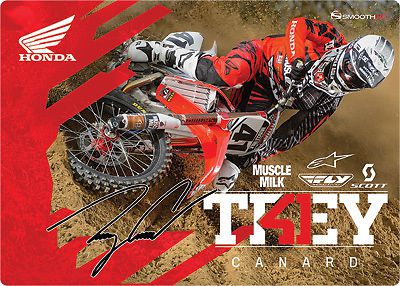 Smooth industries trey canard mouse pad red