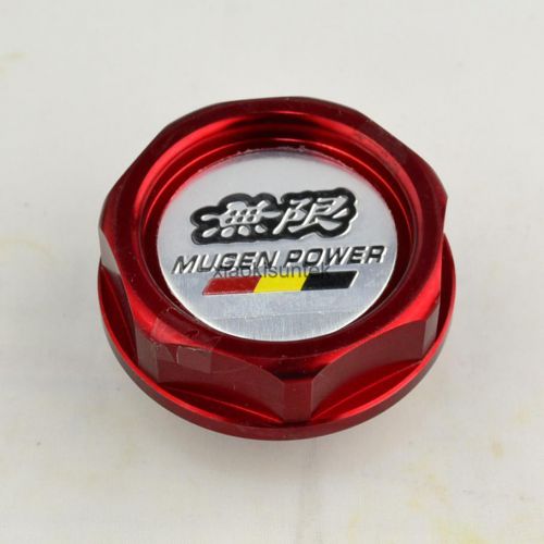 Mugen engine oil filler tank cap cover fit honda civic accord prelude red