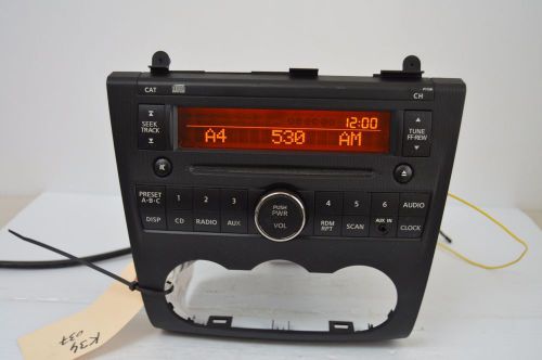 07 08 09 nissan altima radio am/fm cd player mp3 aux bose tested k34#037