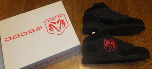 Mens 5, womens 7, dodge driving crew racing shoes, new in box, fastlane shoes