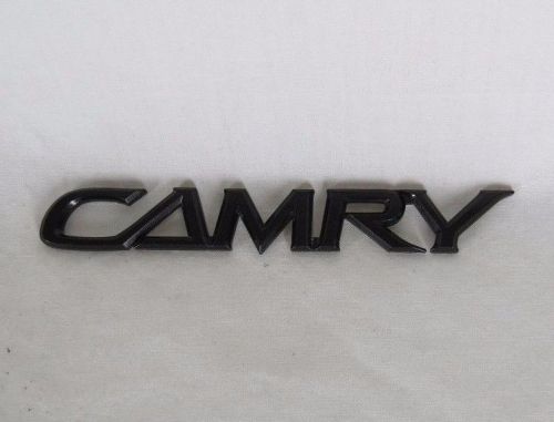 Toyota camry se black emblem 02-06 rear trunk oem badge back sign symbol logo
