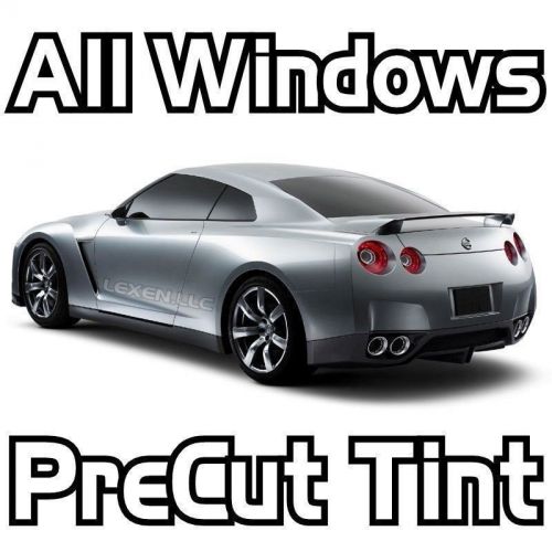 All precut windows tint kit computer cut tinting glass film car any shade e