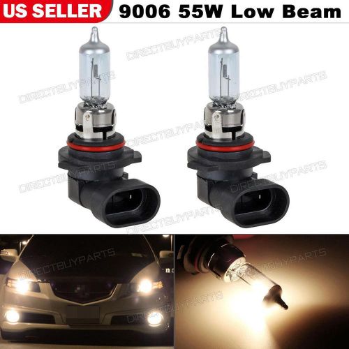 1pair 9006 hb4 low beam headlamp 55w 900lm super white for chevrolet