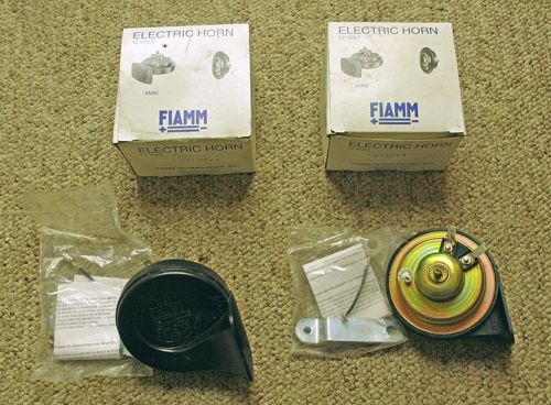 Fiamm am80 12 volt electric two-tone horn
