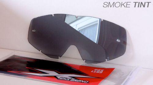 Eks brand xgrom replacement lens youth mx offroad smoke mirror youth os