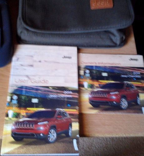 2014 jeep cherokee user guide + owners manual dvd packet jeep packet