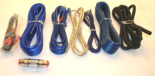 8 gauge amp wiring kit /40 amp cables with hardware
