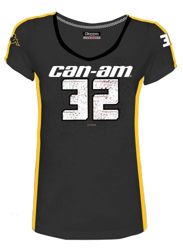 2017 jeffrey earnhardht can-am women&#039;s gofas racing team t-shirt - black